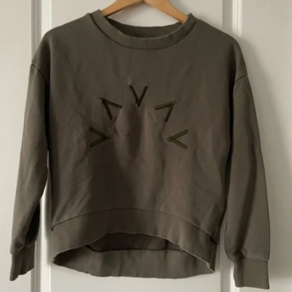 Varley Olive Green Sweatshirt